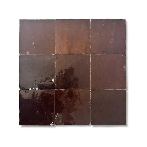 Mahogany 4 x 4" SoukiTile