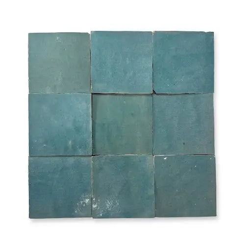 Aqua 4 x 4" SoukiTile