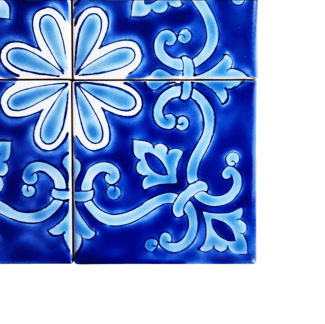 Celaya Blue 4"x4"
