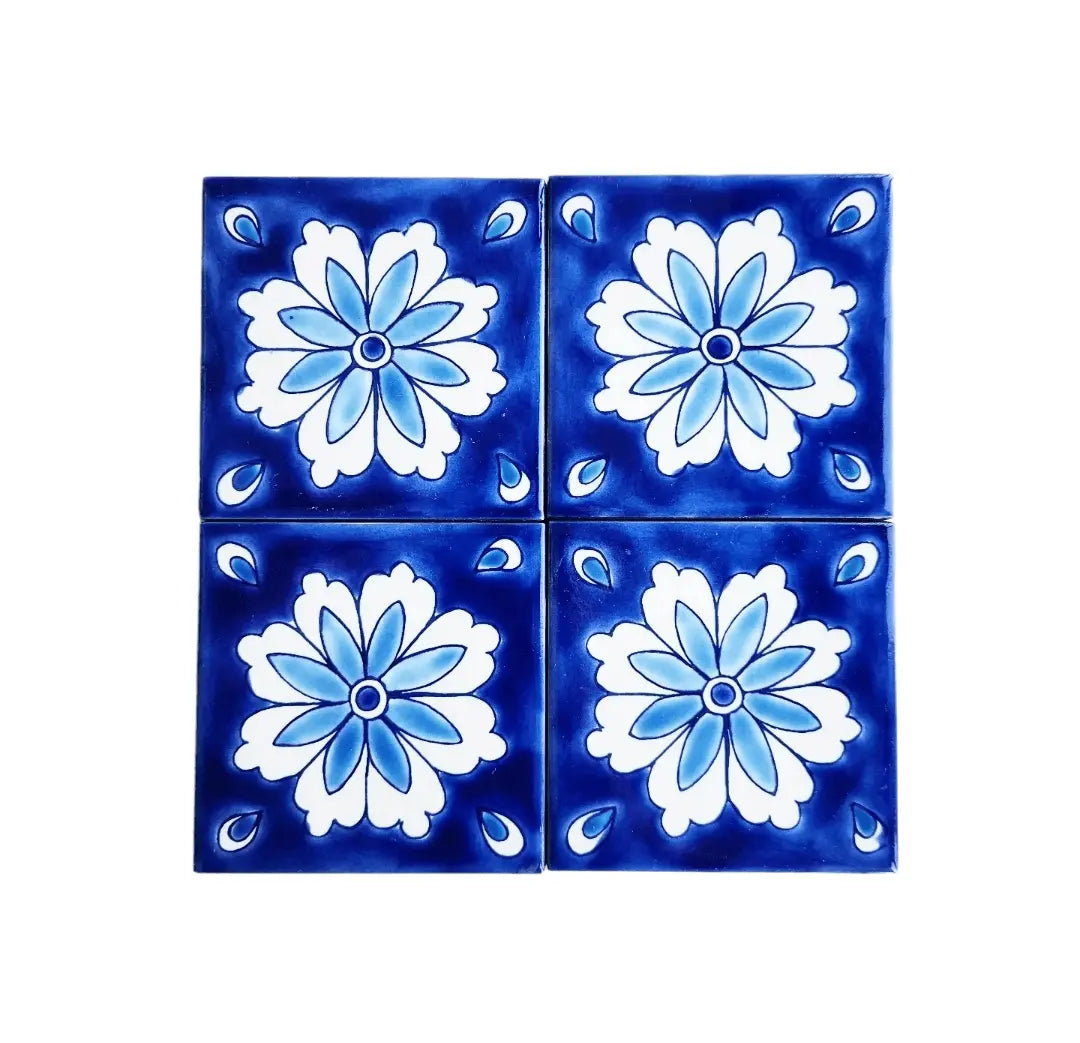 Esperanza Blue 4"x4" SoukiTile