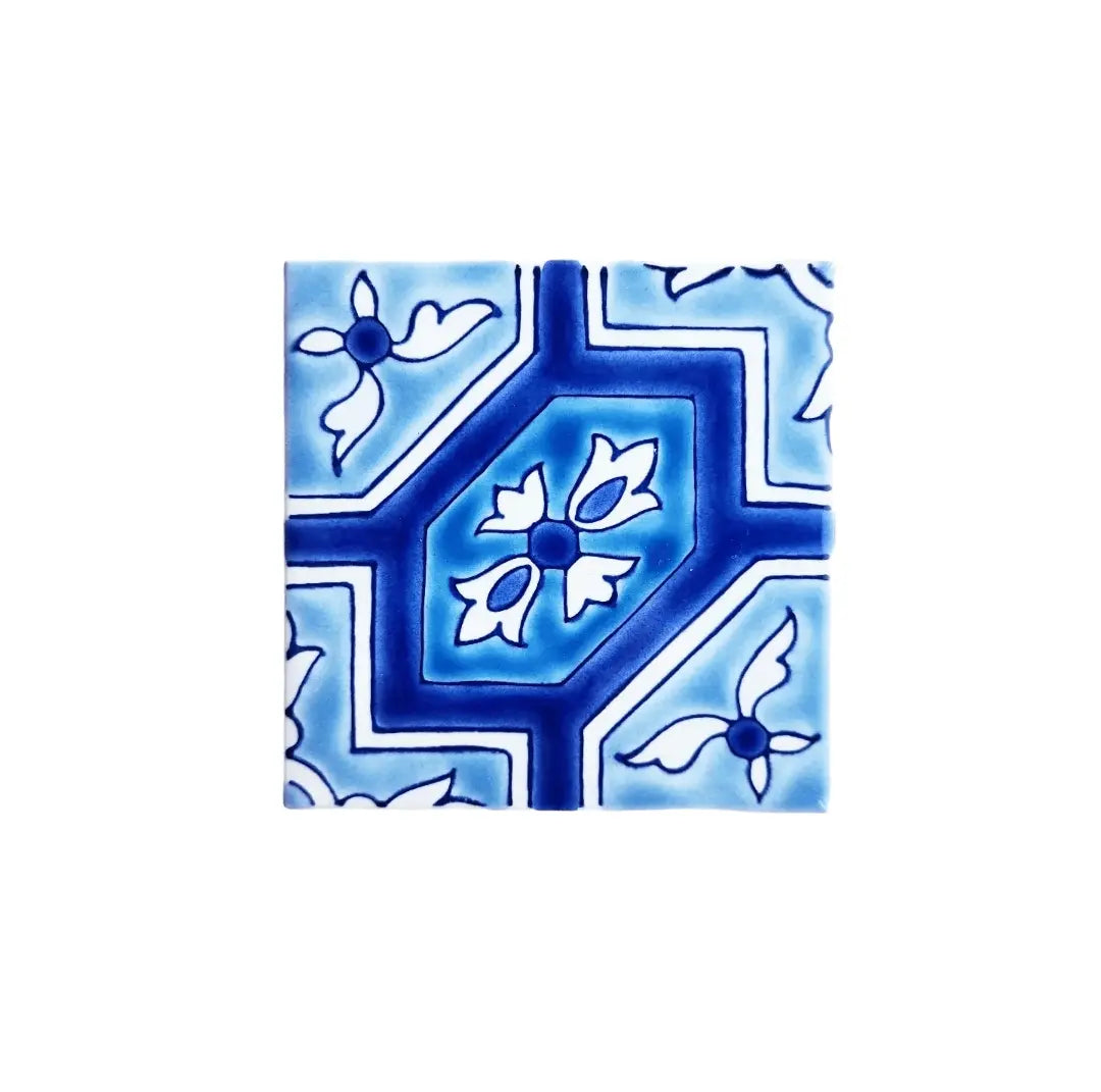 Acapulco Blue 4"x4" SoukiTile