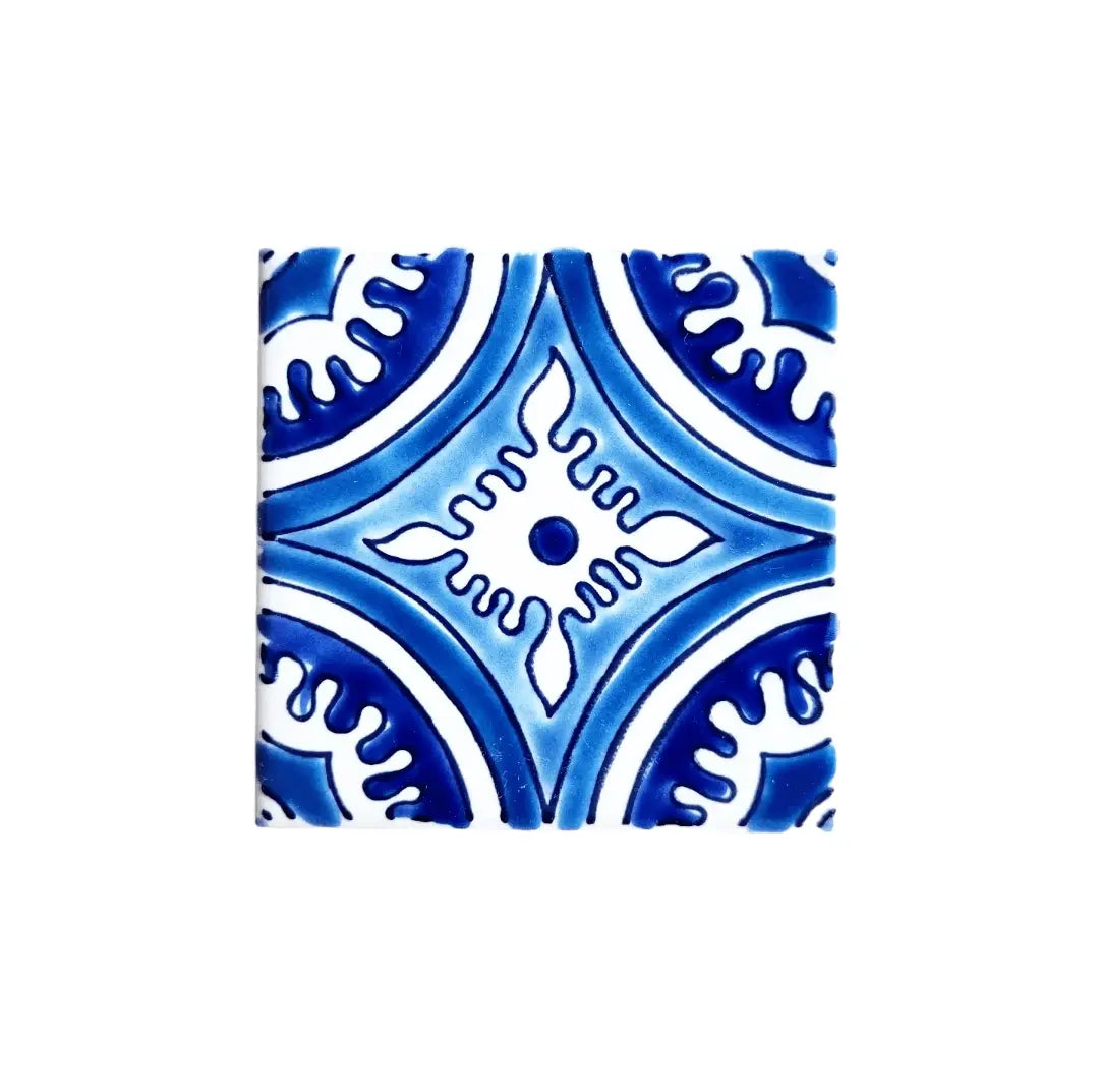 Santa Fe Blue 4"x4" SoukiTile