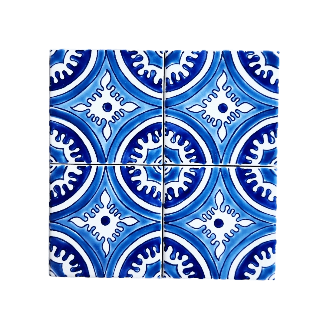 Santa Fe Blue 4"x4"