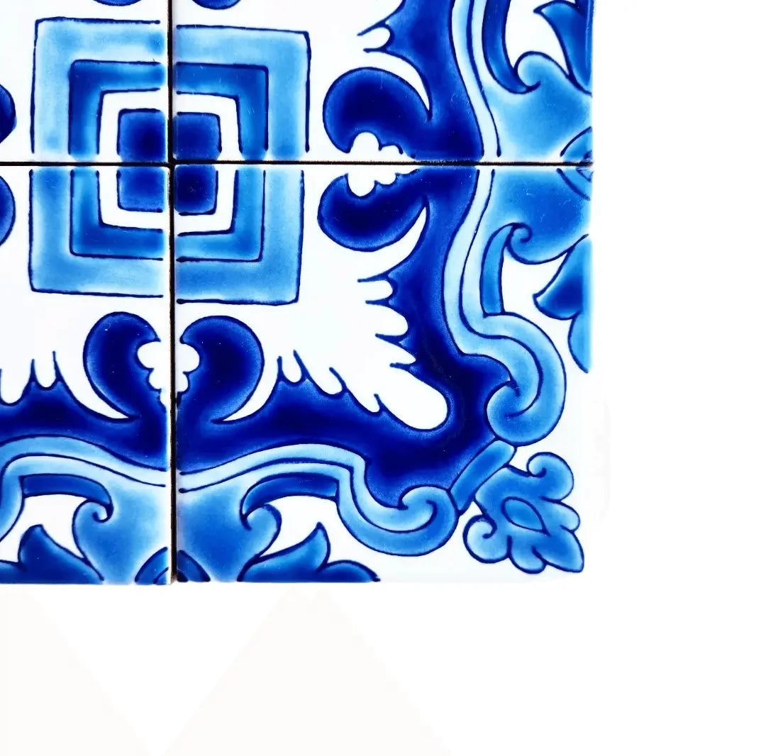 El Paso Blue 4"x4" SoukiTile