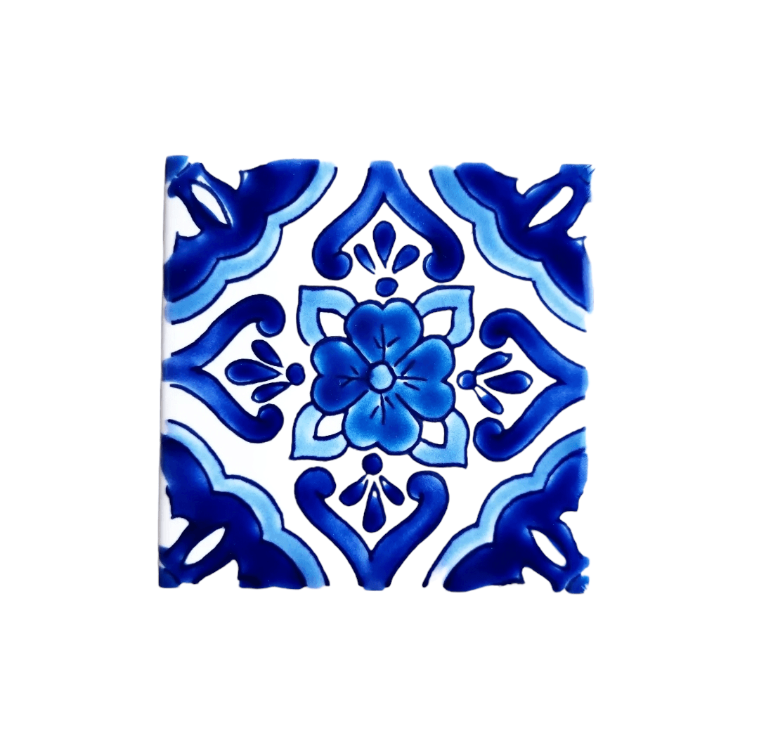Cancun Blue 4"x4"