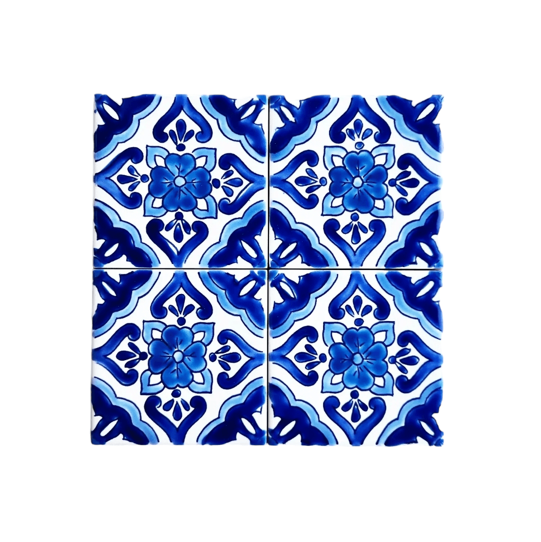 Cancun Blue 4"x4"