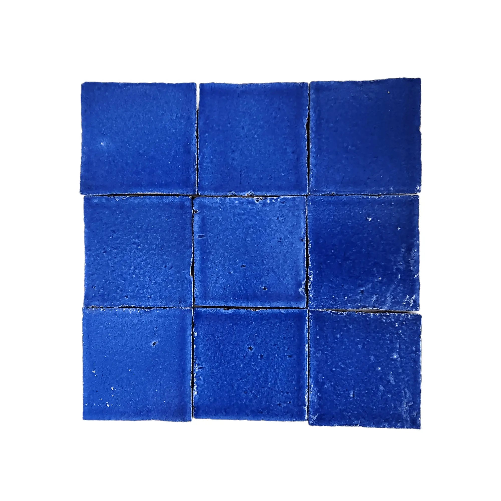 Royal Blue Craquelé 4 x 4" SoukiTile