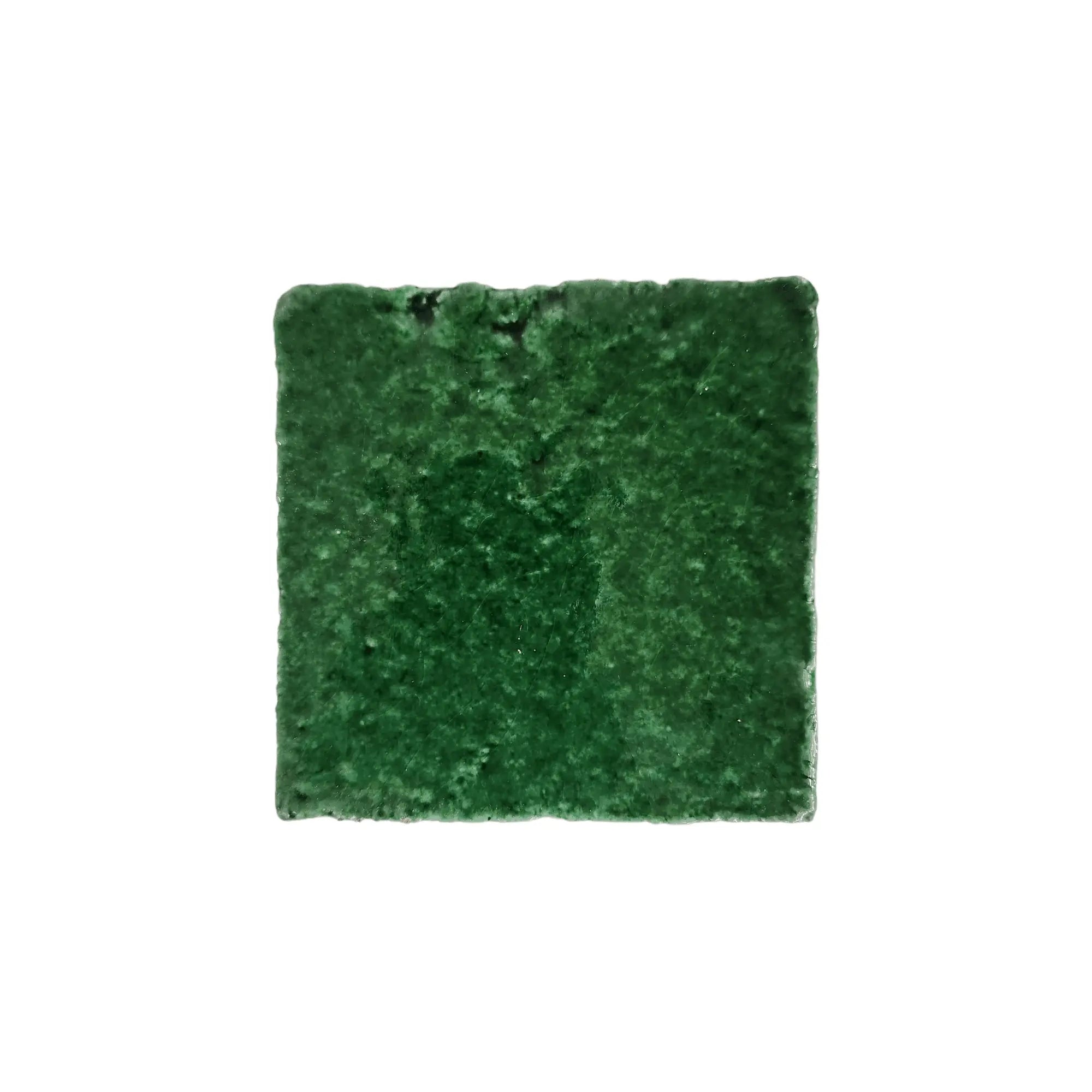 Artisanal Green Craquelé 4 x 4" SoukiTile