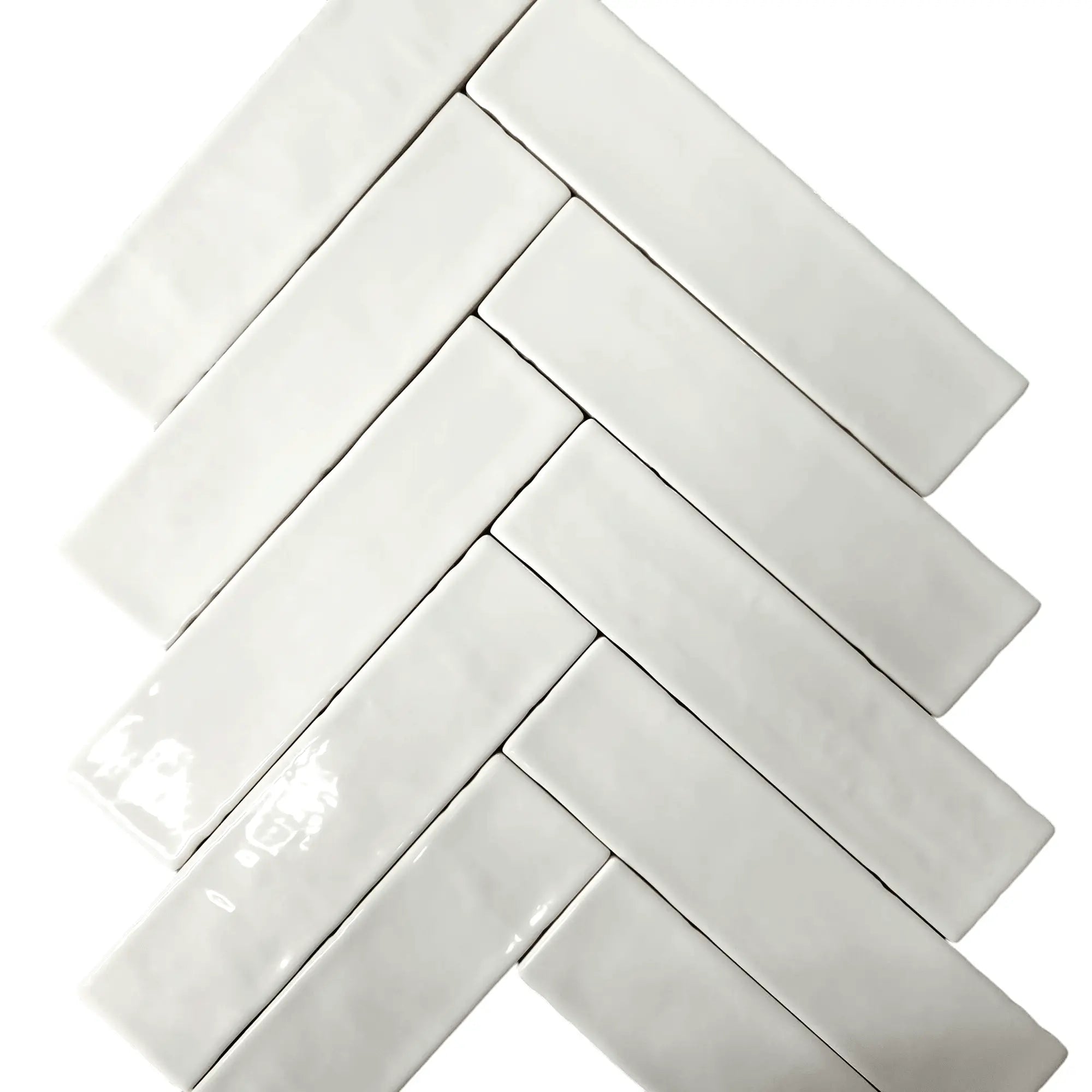 White 10" x 2.5" SoukiTile