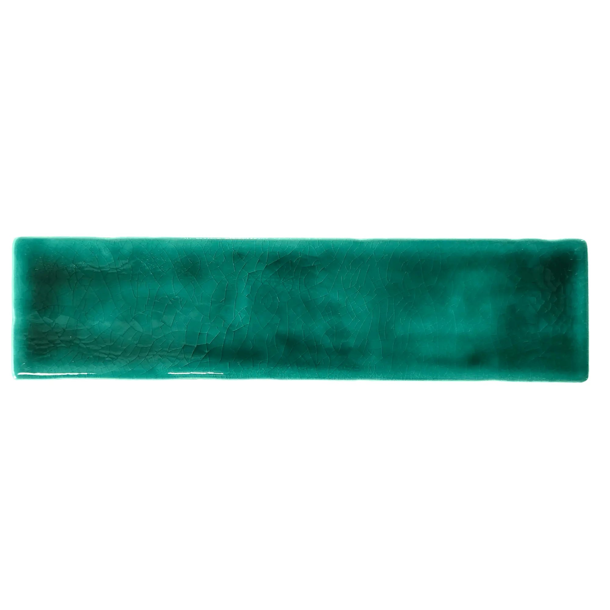 Forest Green - Crackled 10" x 2.5" SoukiTile