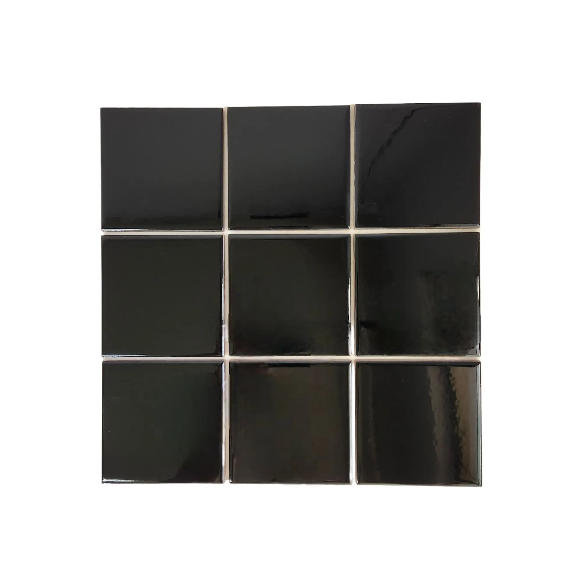 Black 4"x4" SoukiTile