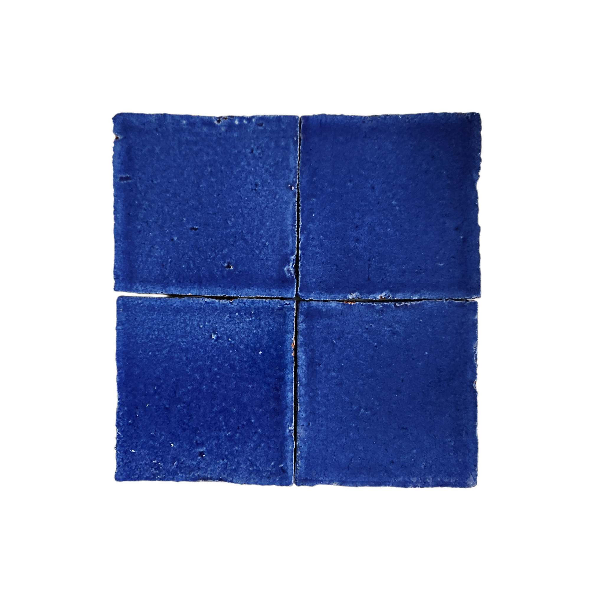 Royal Blue Craquelé 4 x 4"