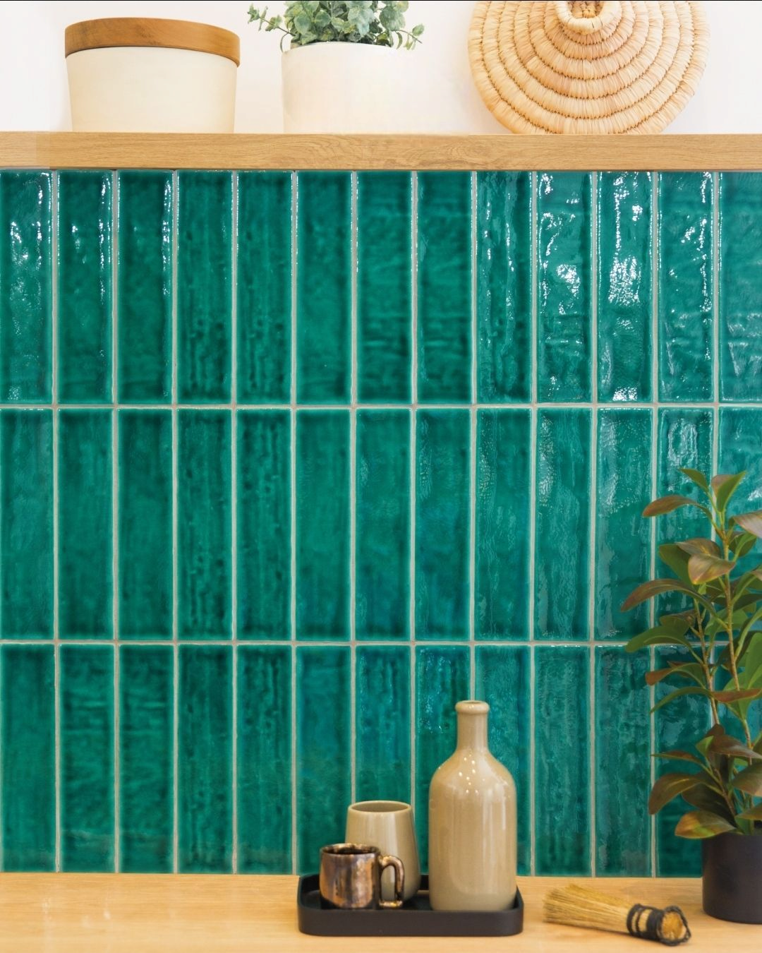 Forest Green - Crackled 10" x 2.5"
